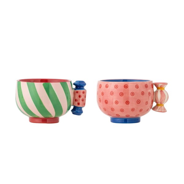 Глинени чаши в комплект от 2 бр. за еспресо с коледни мотиви 250 ml Caramella – Bloomingville