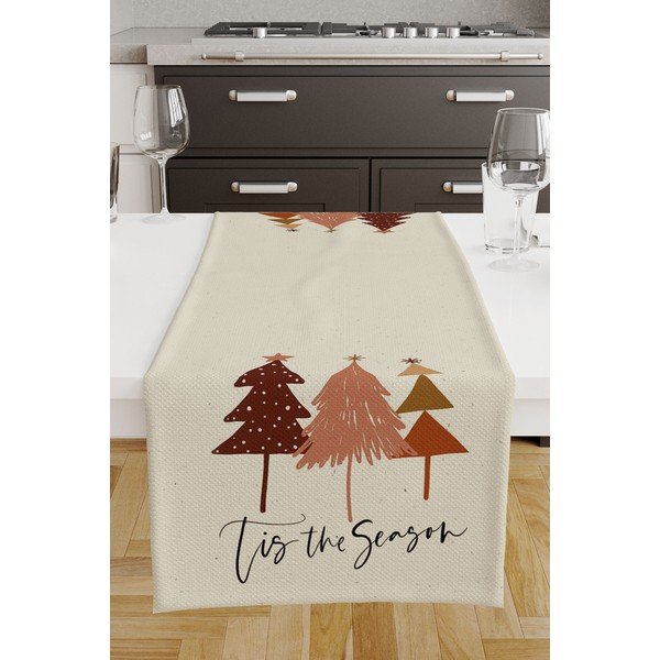 Покривка за маса с коледен мотив 40x140 cm - Kate Louise-image-1
