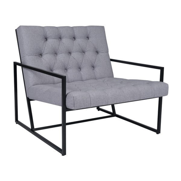 Světle šedé křeslo Mazzini Sofas Aster-image-3