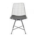 Стол за хранене от черна стомана Grid - Kare Design