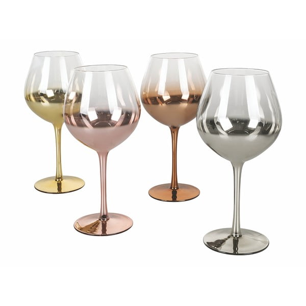 Комплект от 4 чаши за вино Avenue, 570 ml Xmas - Villa d'Este