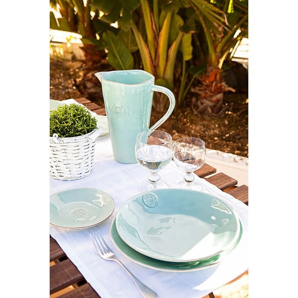 Тюркоазена керамична чиния за сладкиши , ⌀ 16 cm Nova - Costa Nova-image-1