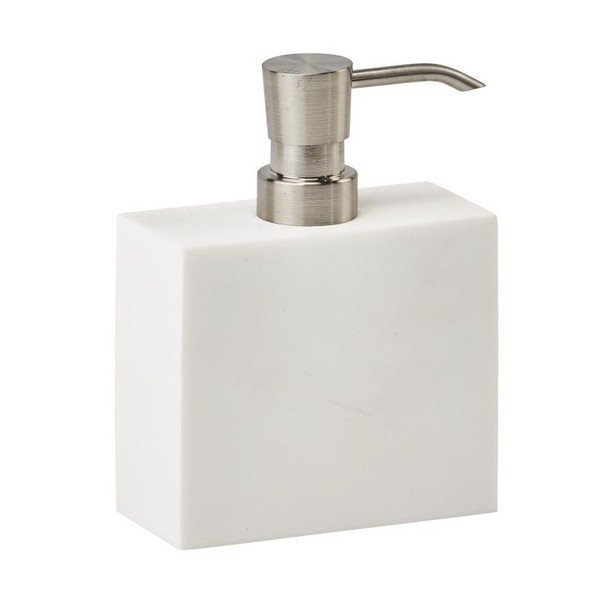 Bílý dávkovač na mýdlo Aquanova Moon, 270 ml