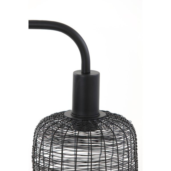 Черна настолна лампа (височина 58 cm) Lekang - Light & Living-image-2