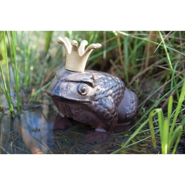 Метална градинска статуя Frog – Esschert Design-image-1