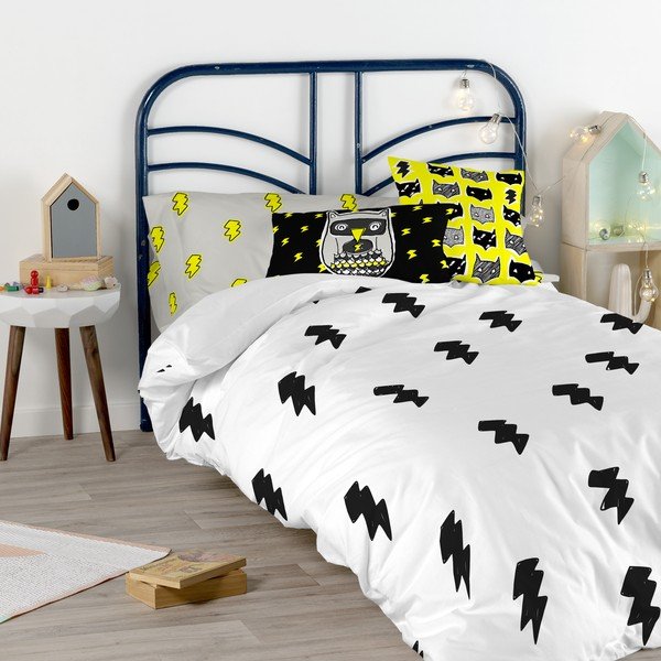 Комплект калъфка за завивка и възглавница Thunder, 140 x 200 cm - Baleno-image-2