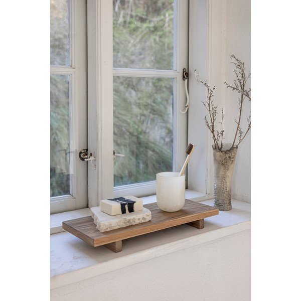 Кремава стъклена чаша за четки за зъби Opal – Mette Ditmer Denmark-image-3