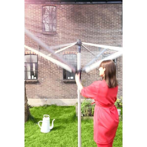 Градинска сушилня за дрехи в сребрист цвят 50 m Lift-o-Matic Advance – Brabantia-image-4