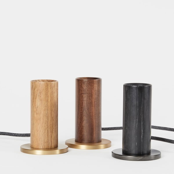 Черна настолна лампа (височина 12,5 cm) Knuckle - tala-image-2