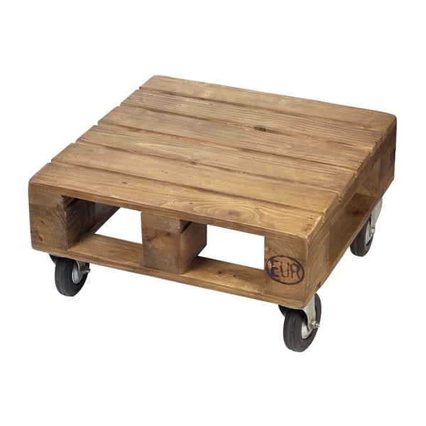 Сгъваема маса на колела Дървен палет - Parlane