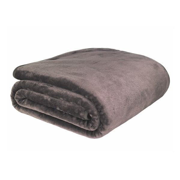 Кафяво одеяло Basic Cuddly, 200 x 150 cm - Catherine Lansfield