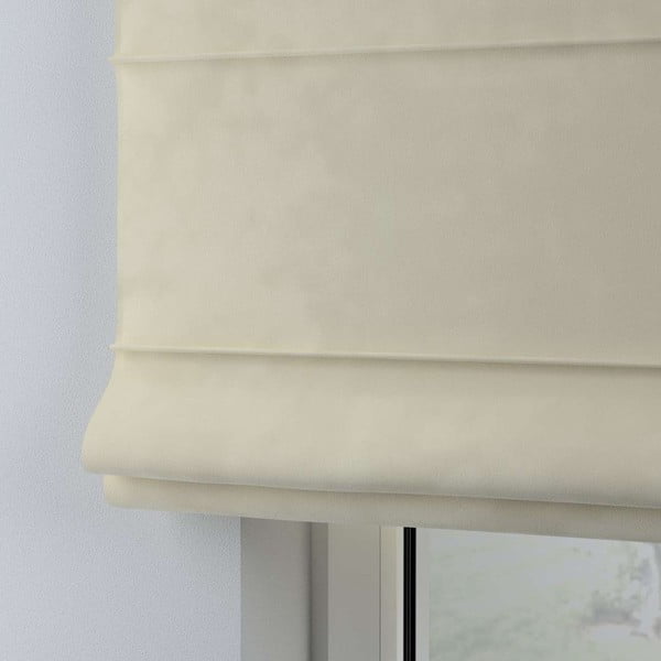 Бежова римска щора 170x100 cm Posh Velvet - Yellow Tipi-image-1