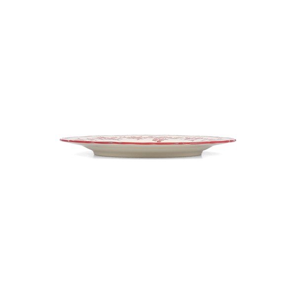 Бордо/в цвят слонова кост десертна порцеланова чиния ø 21,5 cm Cyril – S|P Collection-image-3