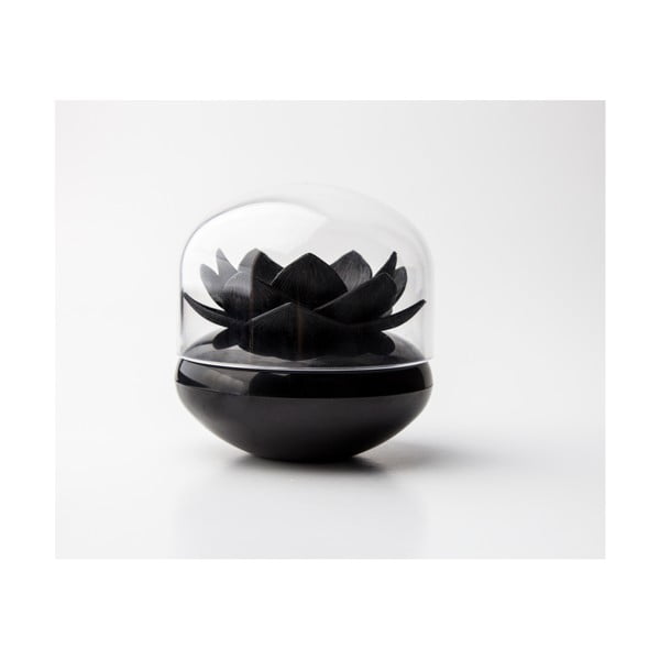 Черен държач за памучни пъпки &CO Lotus - Qualy