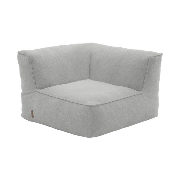 Светлосив модул за градински диван от прежда с примки от букле (променлив) Grow – Blomus