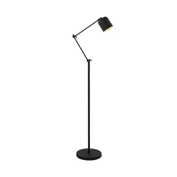 Черна затъмняваща се подова лампа (височина 150 cm) Rijeka – Light & Living-image-1