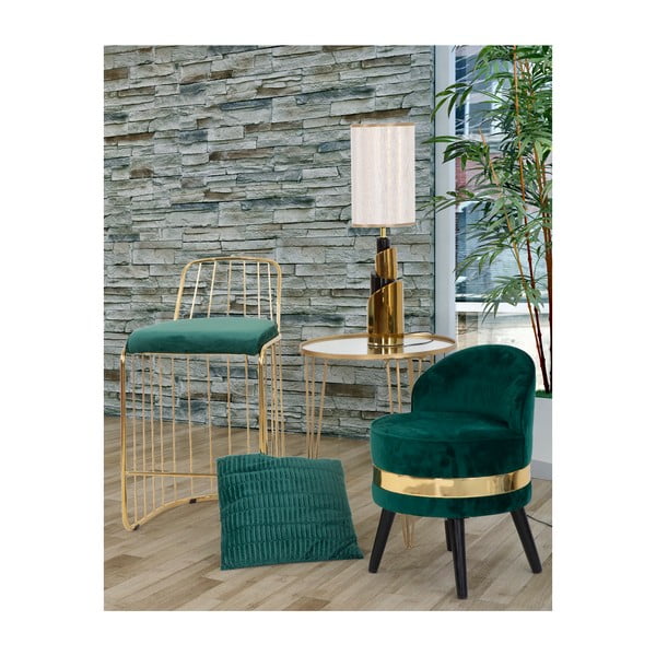 Изумрудено зелена калъфка за възглавница Verde - Mauro Ferretti-image-3