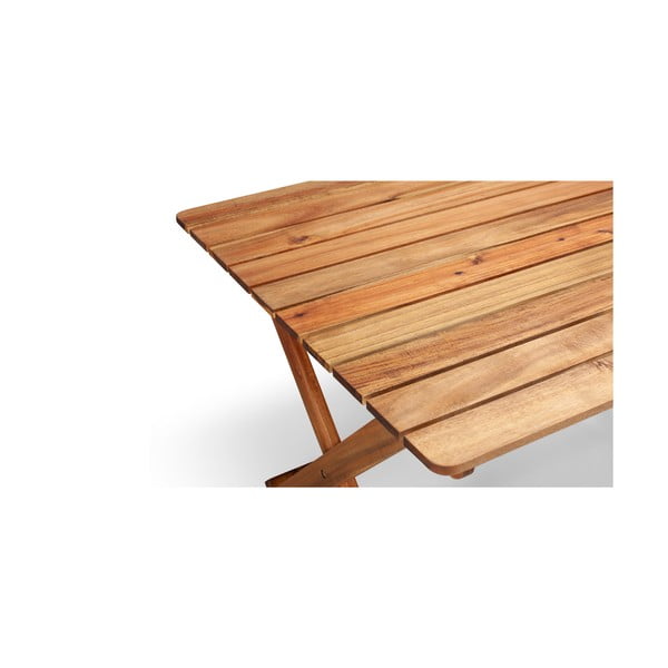 Градинска маса от акациева дървесина Natur, 114 x 88 cm - Bonami Essentials-image-3