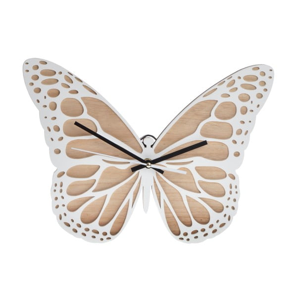 Hodiny Butterfly Clock, 35 cm