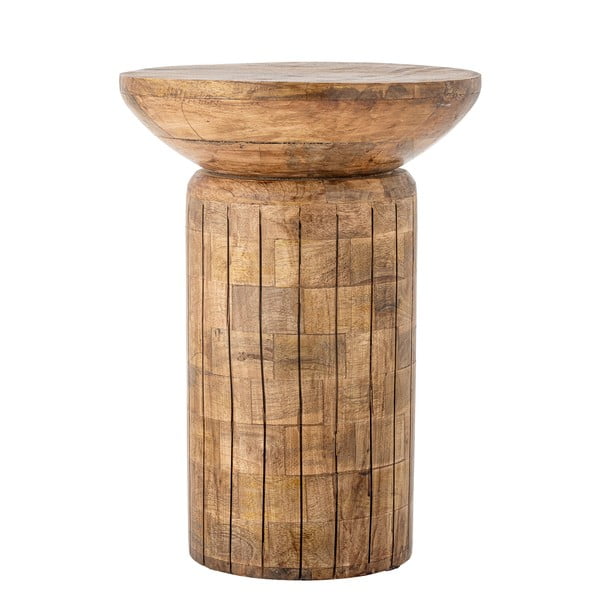 Кръгла странична масичка от масивно манго ø 30 cm Yasme – Bloomingville