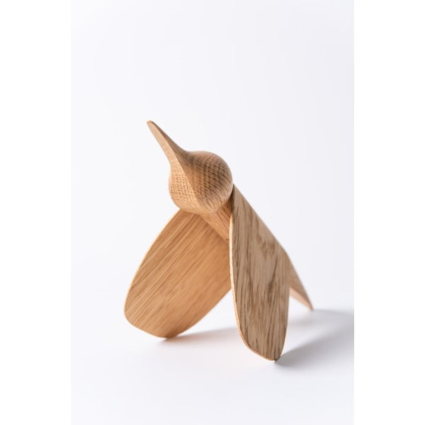 Статуя от дъбово дърво (височина 11,5 cm) Tica – Gazzda-image-3