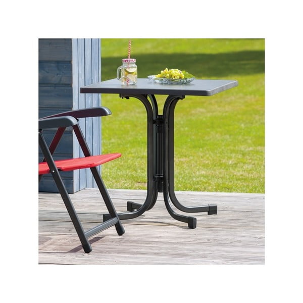 Градинска маса за хранене 70x70 cm Pizarra - Dajar-image-1