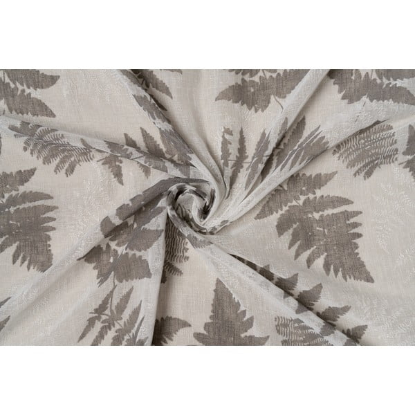 Бяло-сива завеса 300x260 cm Feriga - Mendola Fabrics-image-3