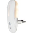 Бяла LED нощна лампа със сензор за движение - Star Trading