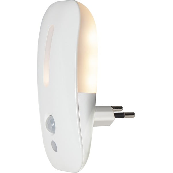Бяла LED нощна лампа със сензор за движение - Star Trading