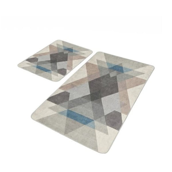 Кадифени килими за баня в комплект от 2 бр. 60x100 cm – Mila Home