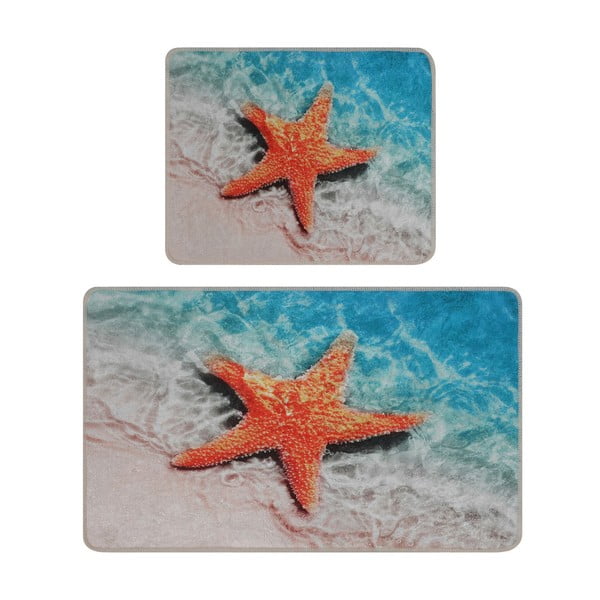 Килими за баня в комплект от 2 бр. 60x100 cm Stella – Foutastic