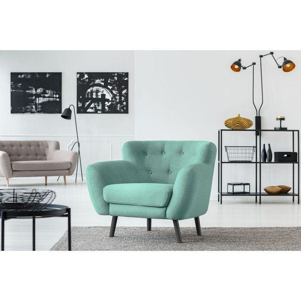 Zelené křeslo Cosmopolitan design Hampstead-image-4