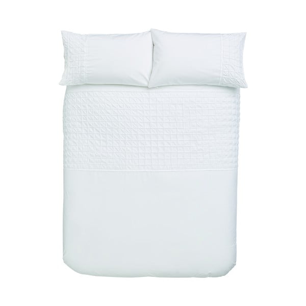 Бяло памучно спално бельо , 200 x 200 cm Origami - Bianca
