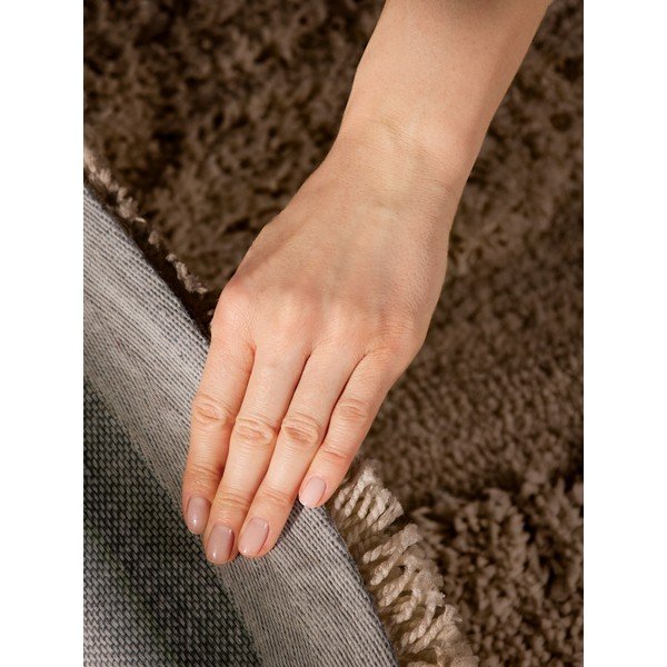 Кафяв ръчно изработен кръгъл килим ø 200 cm Lambeth Jasper – Ted Baker-image-4