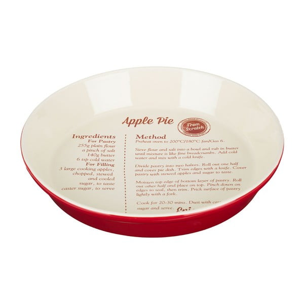 Pečicí forma s receptem na jablečný koláč Premier Housewares From Scratch