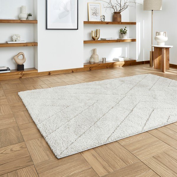 Светлосив килим 160x230 cm Ideal Shaggy – Think Rugs-image-2