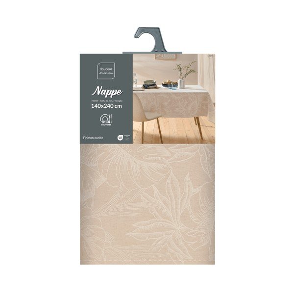 Перяща се покривка за маса 140x240 cm Lorenza – douceur d'intérieur
