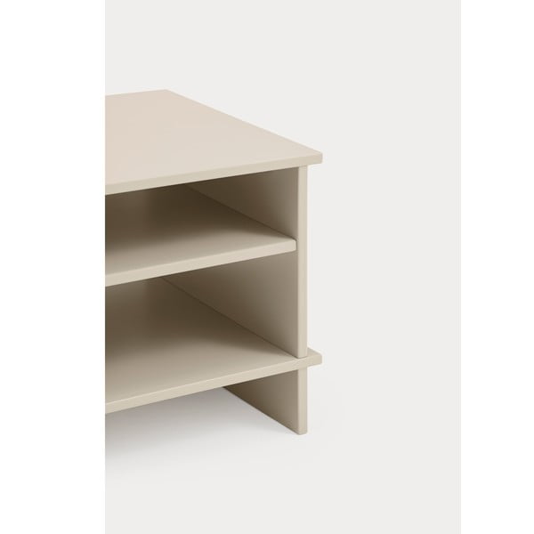 Кремаво нощно шкафче с рафтове Inari – Teulat-image-4