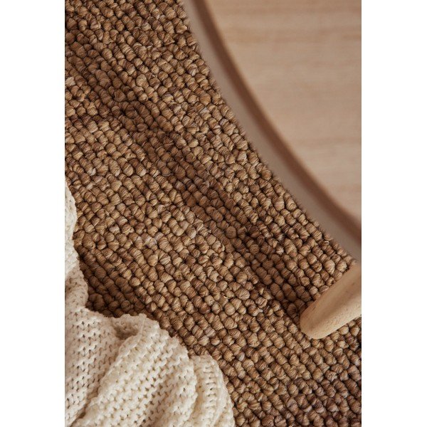 Светлокафяв килим подходящ за пране 120x170 cm Rocco Caramel – Elle Decoration-image-3