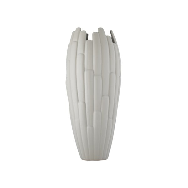 Кремава керамична висока ваза - Villa Altachiara