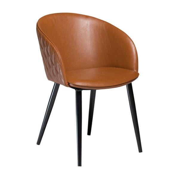 Кафяв стол от изкуствена кожа Dual - DAN-FORM Denmark
