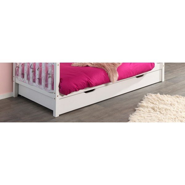 Бяла кутия за съхранение на детско легло 90x200 cm Dallas – Vipack-image-1