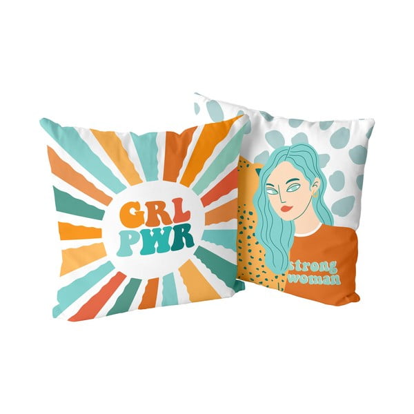 Калъфки за възглавници в комплект от 2 броя 50x50 cm Girl power - Aware