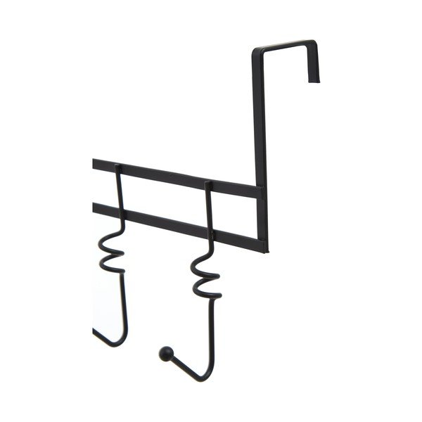 Черен метален стелаж за врата 46 cm Jaxen – Premier Housewares-image-2