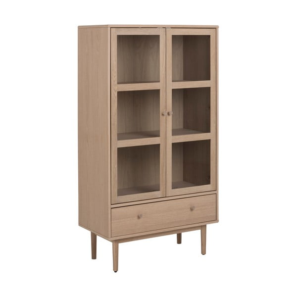 Витрина в дъбов декор 80x145 cm Aston - Actona-image-2