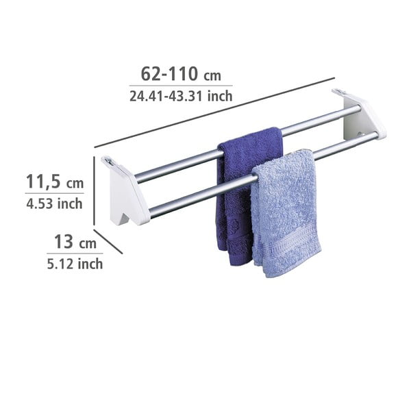 Регулируема сушилня за дрехи за радиатор Standard - Wenko-image-3