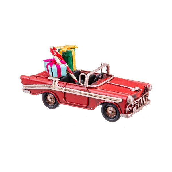 Метална Коледна фигурка (височина 5 cm) Car – Casa Selección