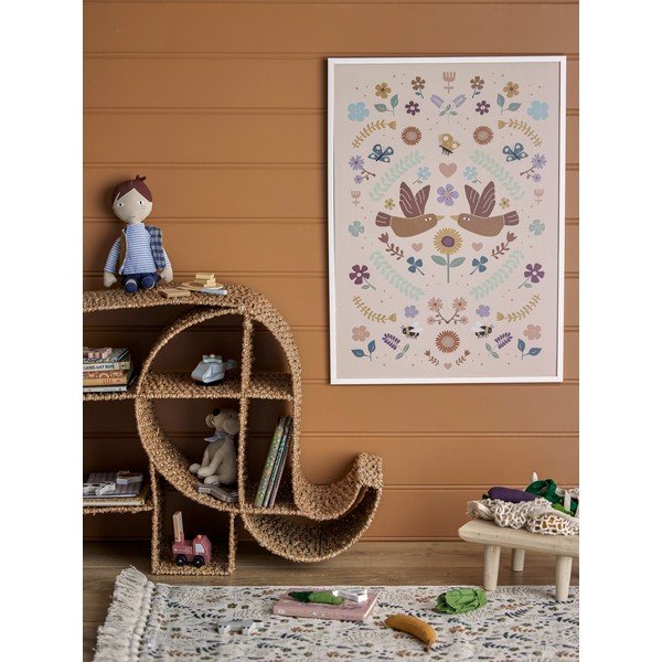 Ратанова етажерка за деца Elmar - Bloomingville Mini-image-2