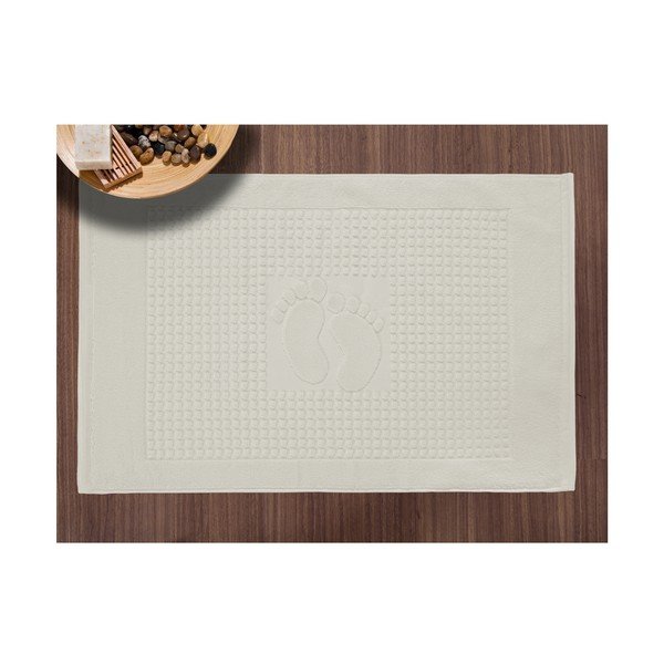 Koupelnová předložka Basic Cream, 50x70 cm