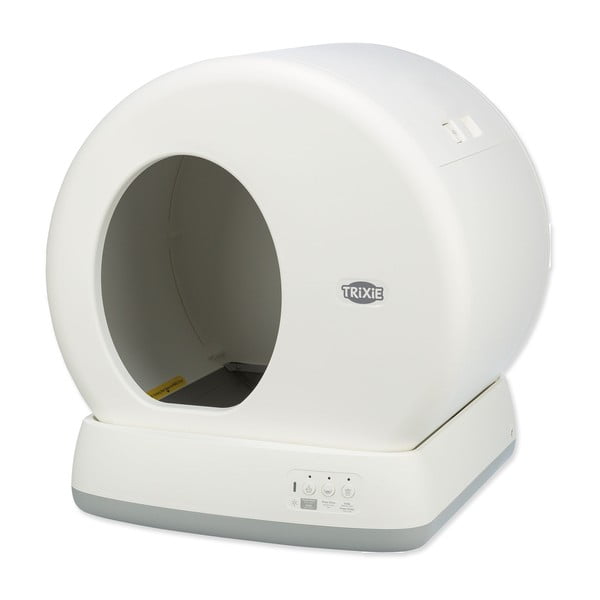 Бяла самопочистваща се котешка тоалетна 55,5x53 cm Trixie – Plaček Pet Products